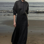 Gale Skirt - Noir - Heidi Merrick