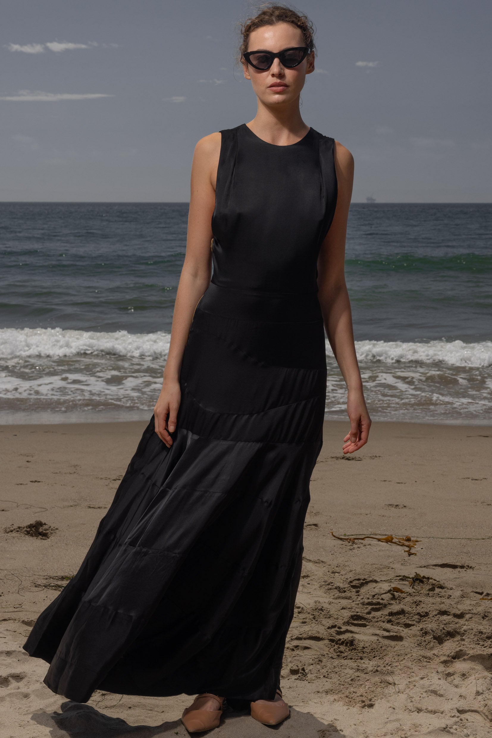 Gale Gown - Noir - Heidi Merrick