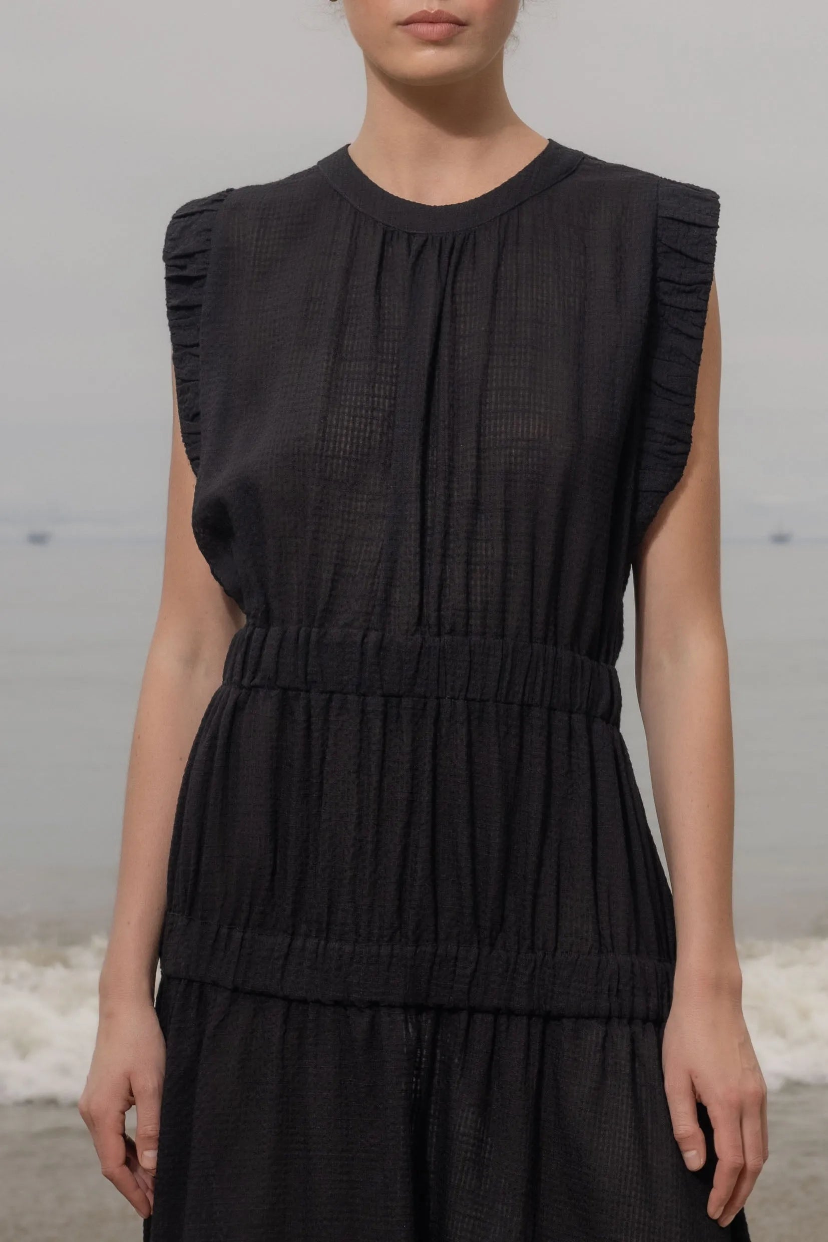 Forest Dress - Jacquard Gingham - Heidi Merrick