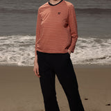 SRF LA Drake Tee - Sunrise & Red Stripes