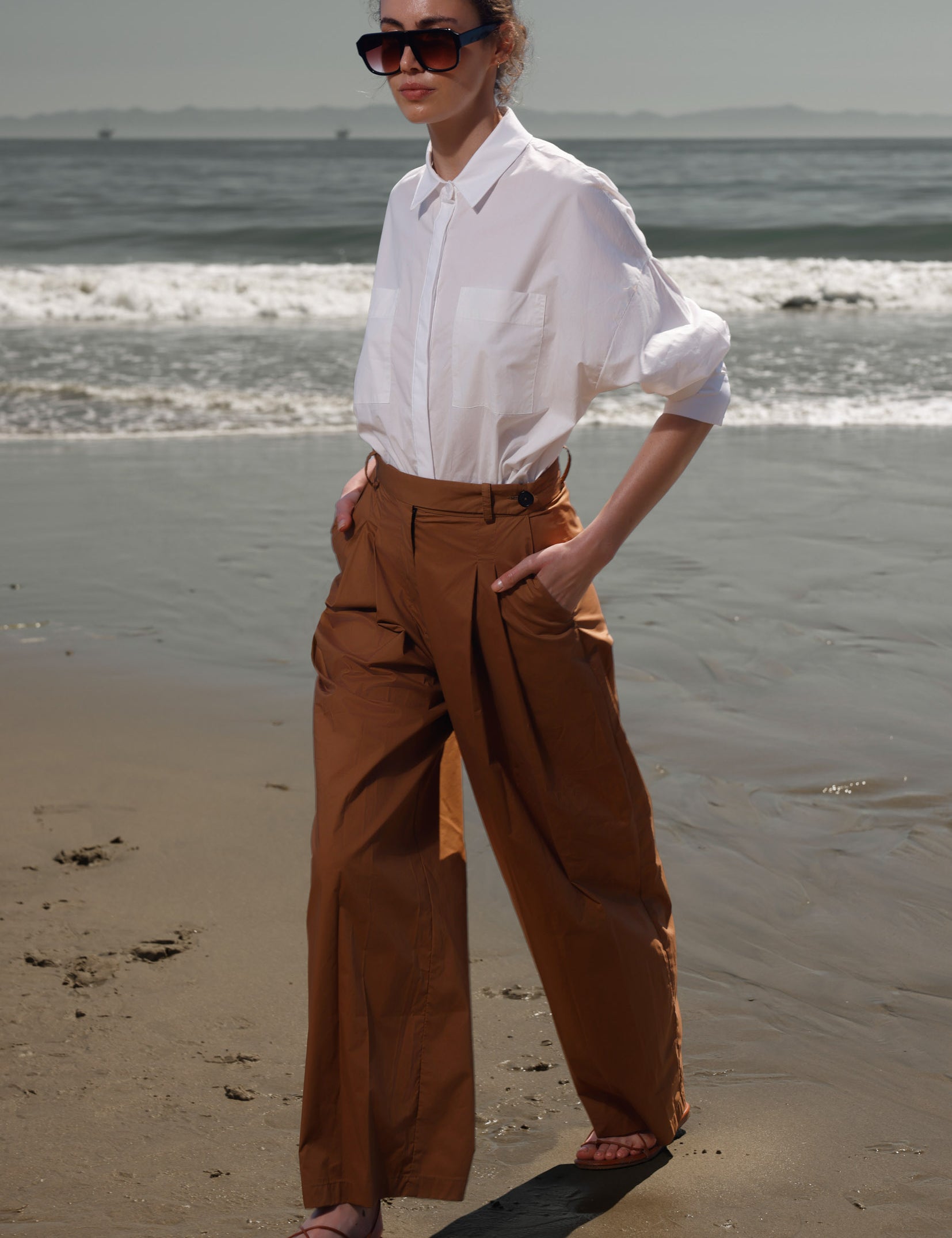 Chaplin Pant - Safari - Heidi Merrick