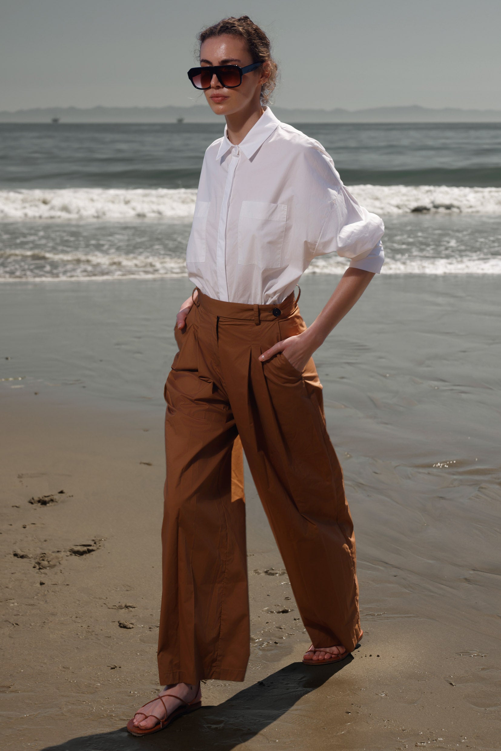 Chaplin Pant - Safari - Heidi Merrick
