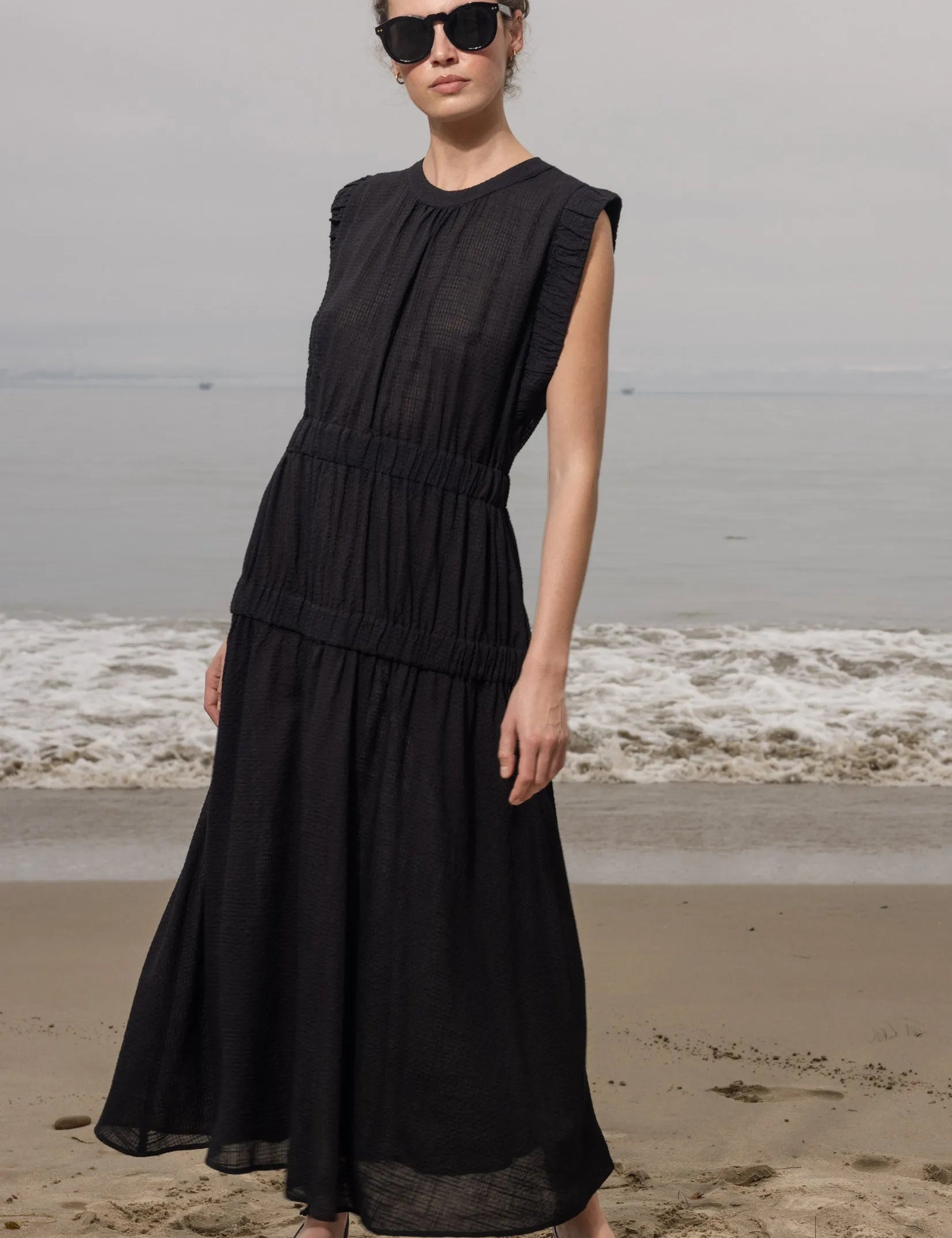Forest Dress - Jacquard Gingham - Heidi Merrick