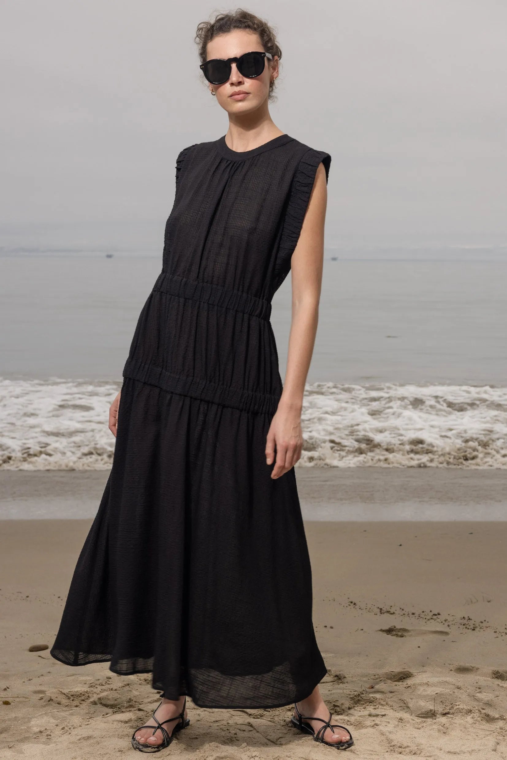 Forest Dress - Jacquard Gingham - Heidi Merrick