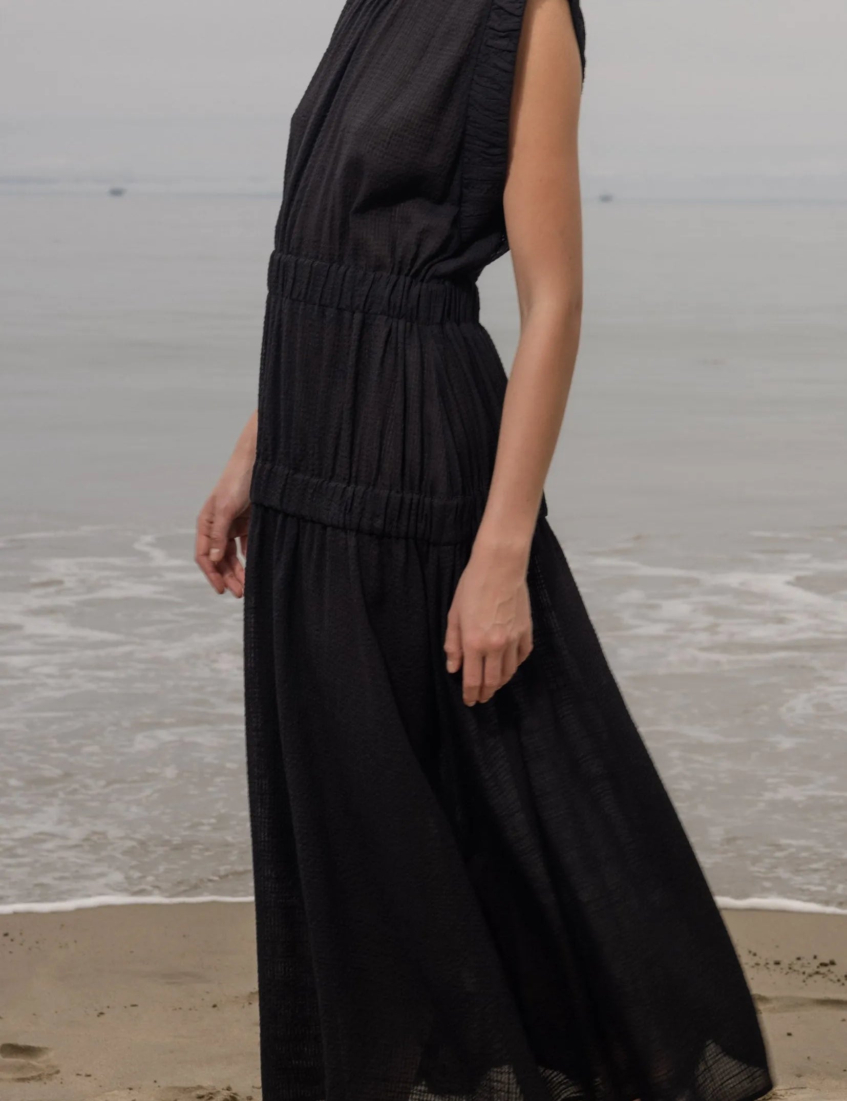 Forest Dress - Jacquard Gingham - Heidi Merrick