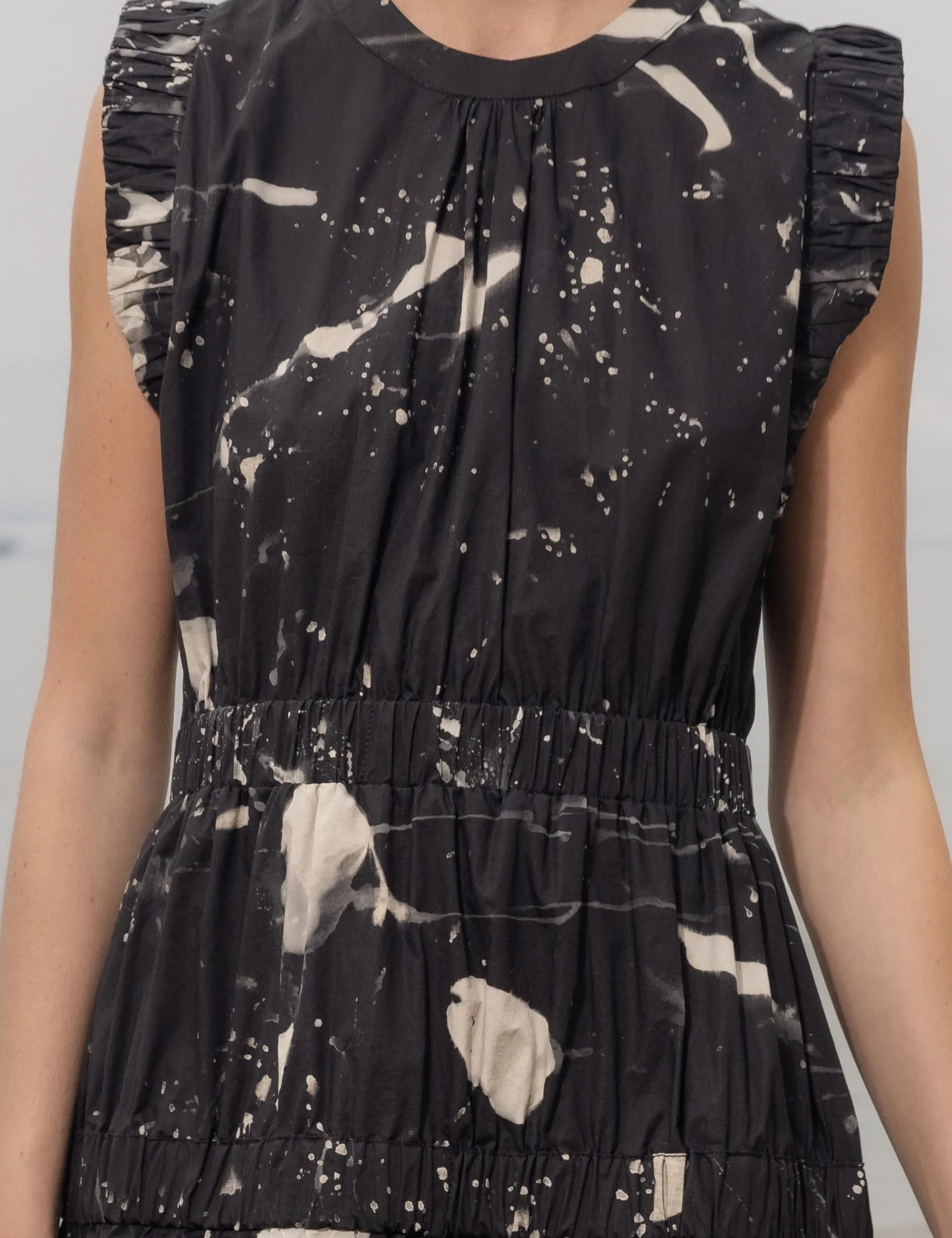 Forest Dress - Inghua Shirting - Heidi Merrick