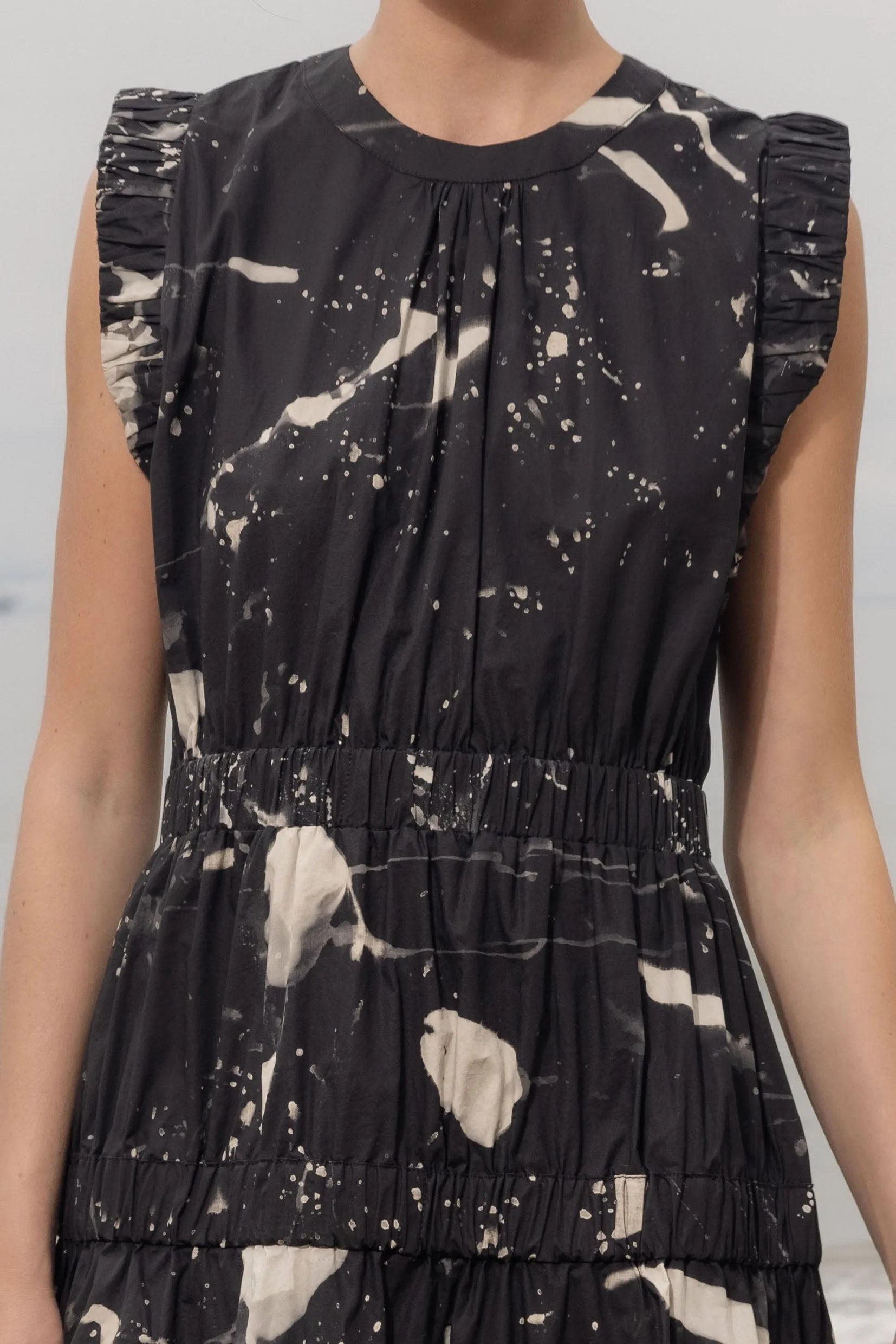 Forest Dress - Inghua Shirting - Heidi Merrick