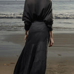 Gale Skirt - Noir - Heidi Merrick