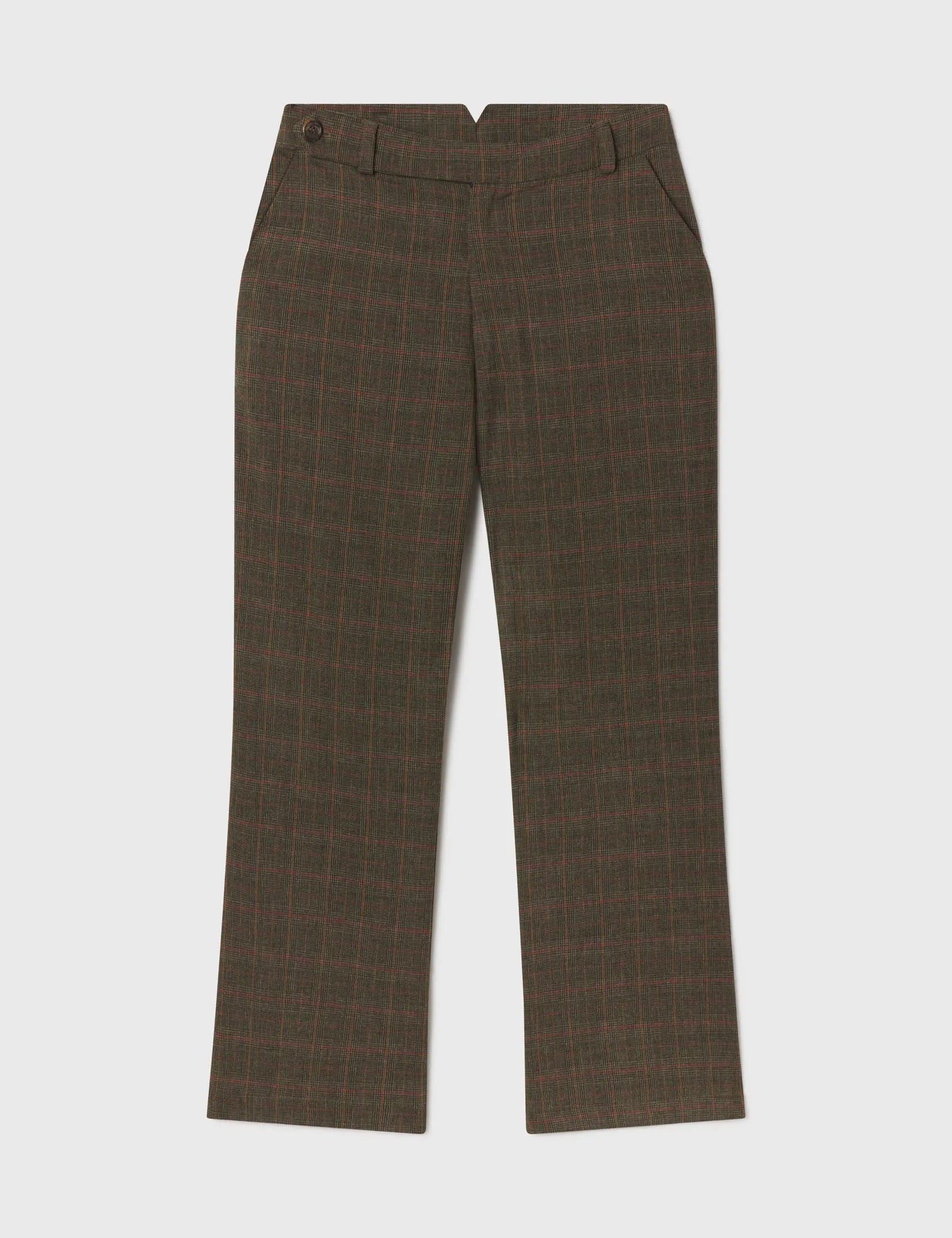 Serge Pant - Plaid Wool - Heidi Merrick