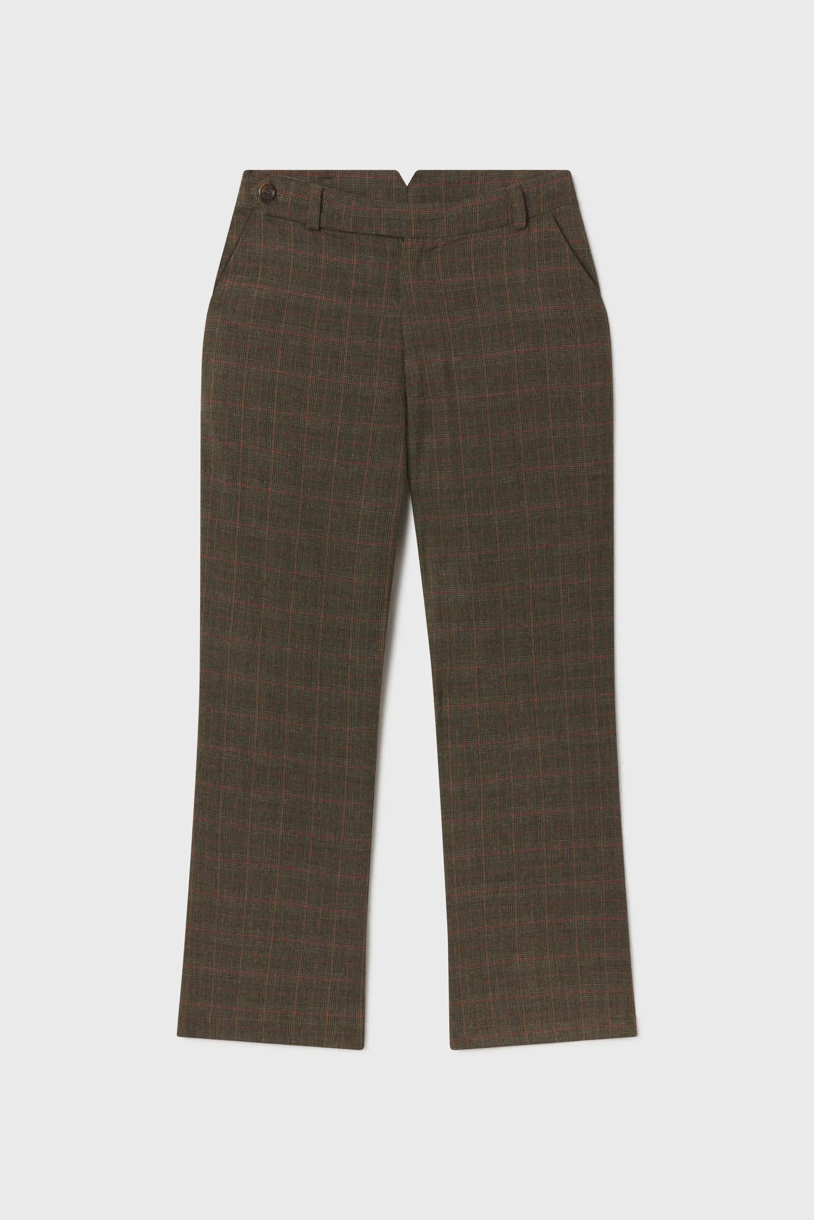 Serge Pant - Plaid Wool - Heidi Merrick