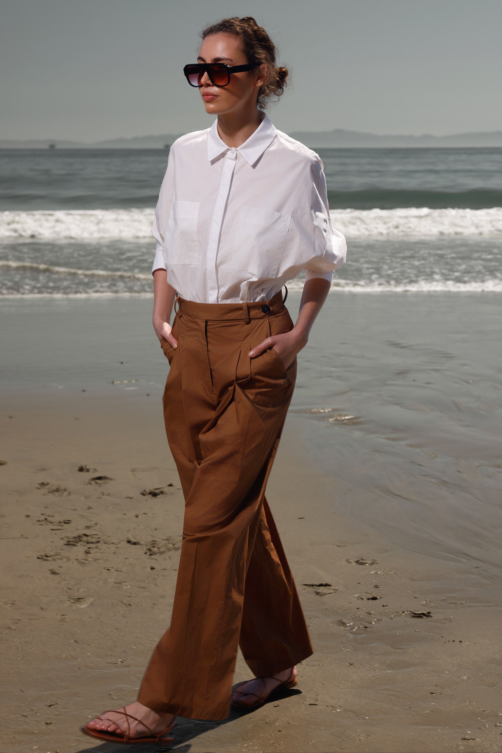 Chaplin Pant - Safari - Heidi Merrick
