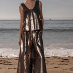 NEPTUNE TROUSER - BRONZE - Heidi Merrick