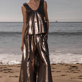 NEPTUNE TROUSER - BRONZE - Heidi Merrick