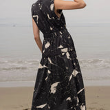 Forest Dress - Inghua Shirting - Heidi Merrick