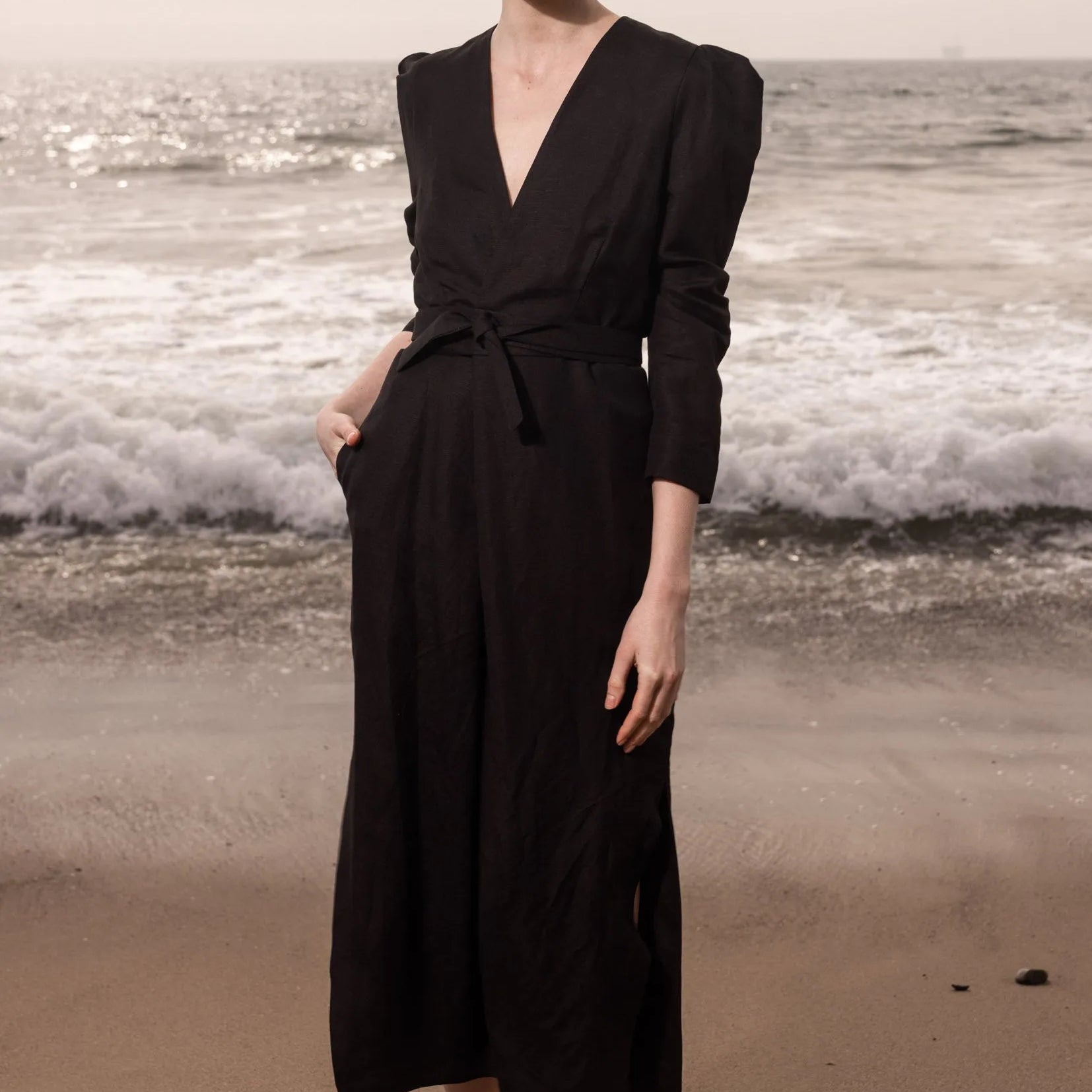 MILAN DRESS - BLACK - Heidi Merrick