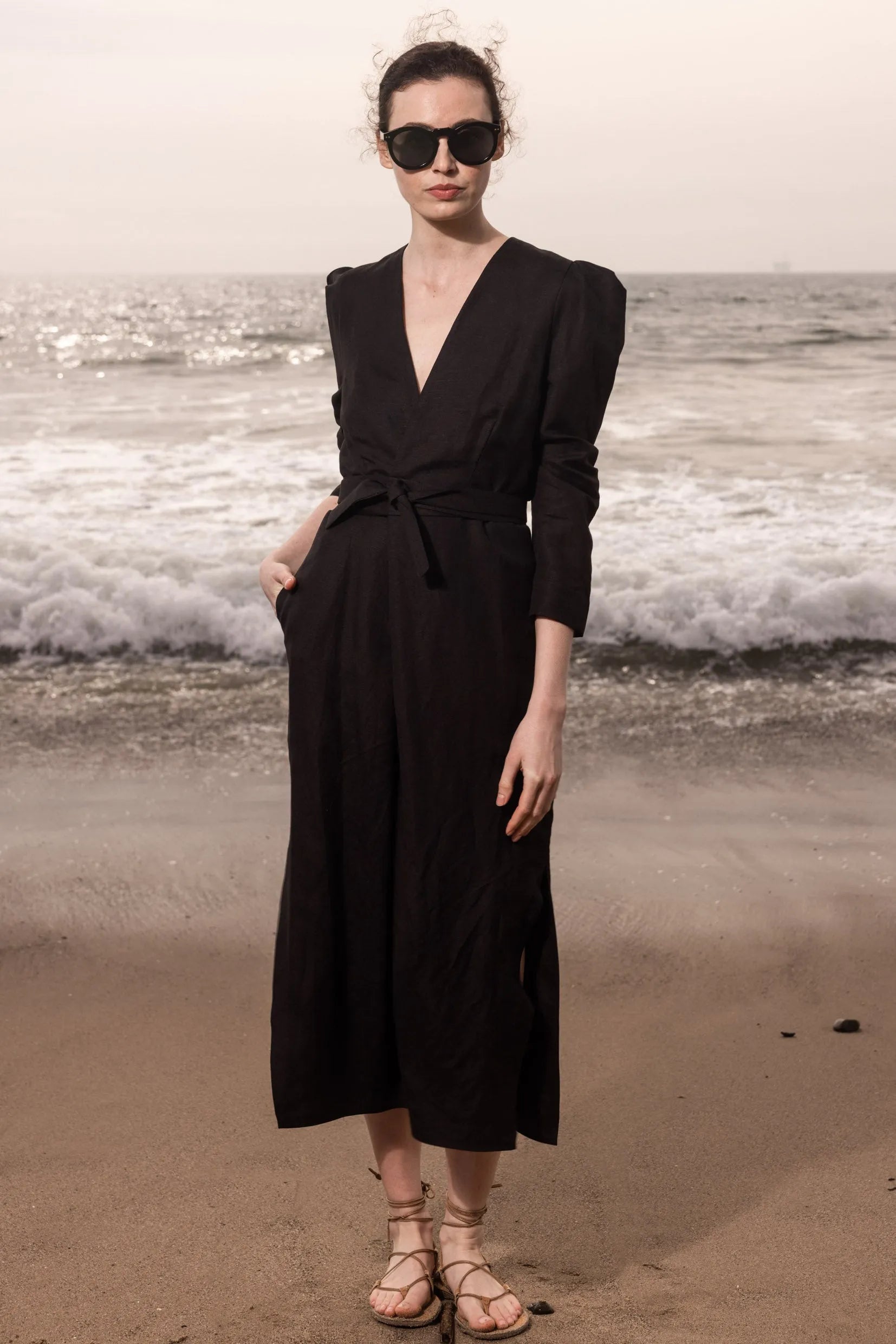 MILAN DRESS - BLACK - Heidi Merrick