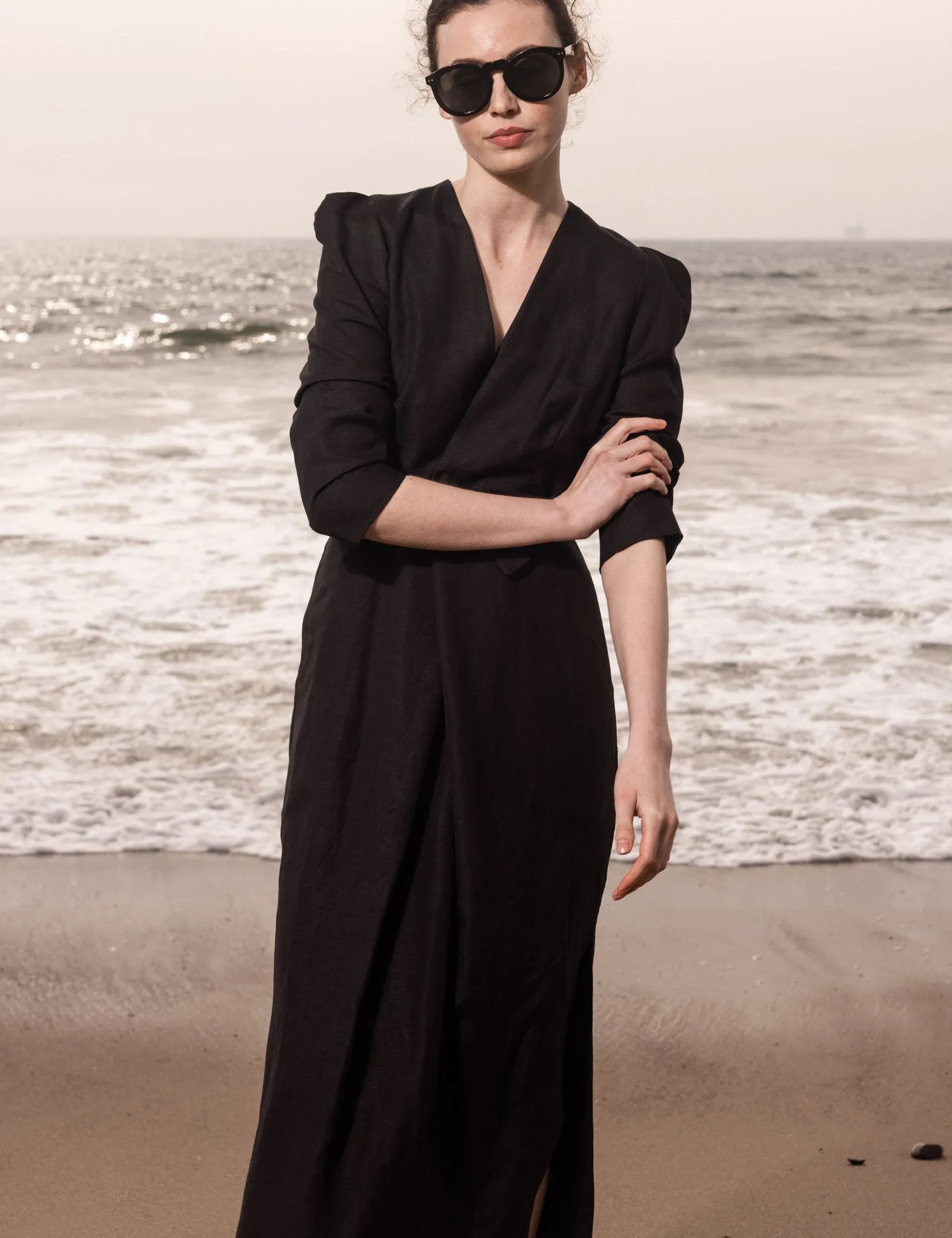MILAN DRESS - BLACK - Heidi Merrick
