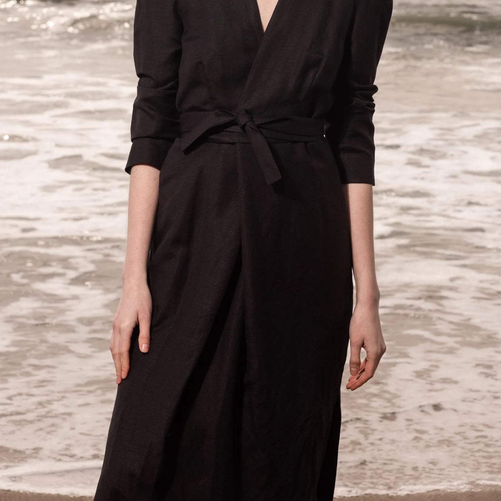 MILAN DRESS - BLACK - Heidi Merrick