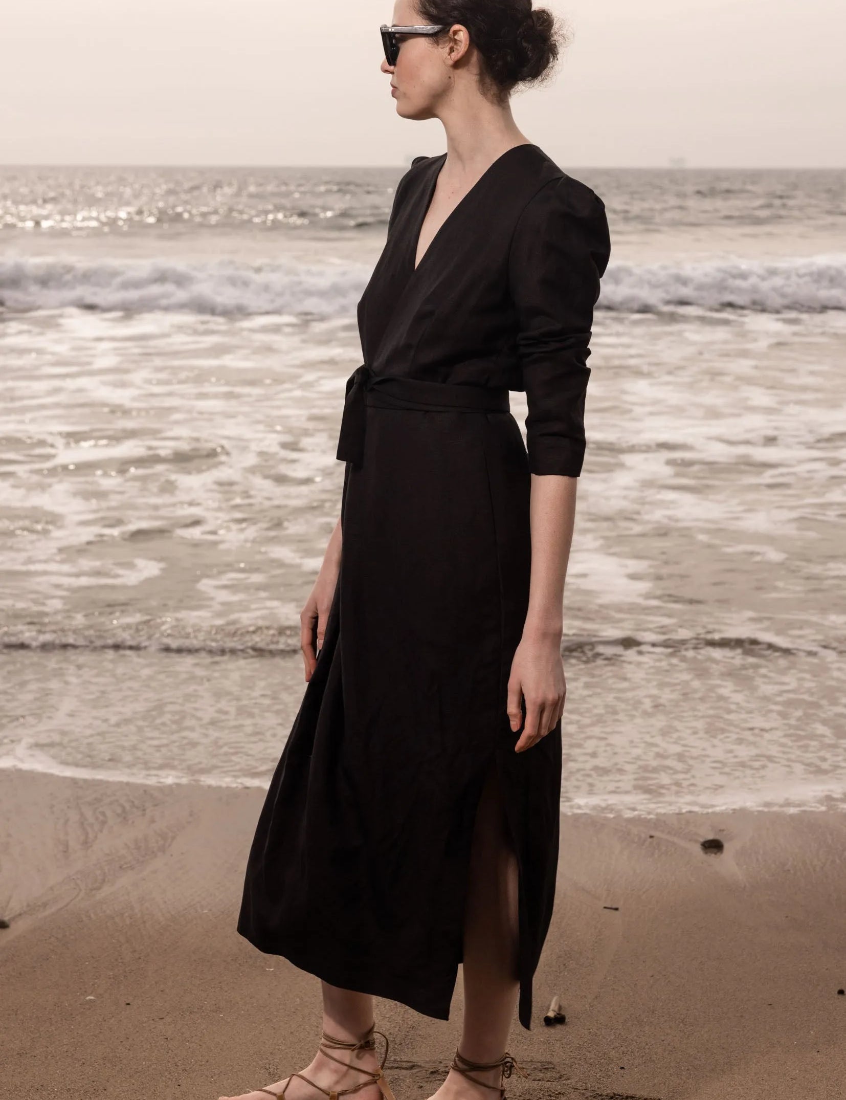 MILAN DRESS - BLACK - Heidi Merrick