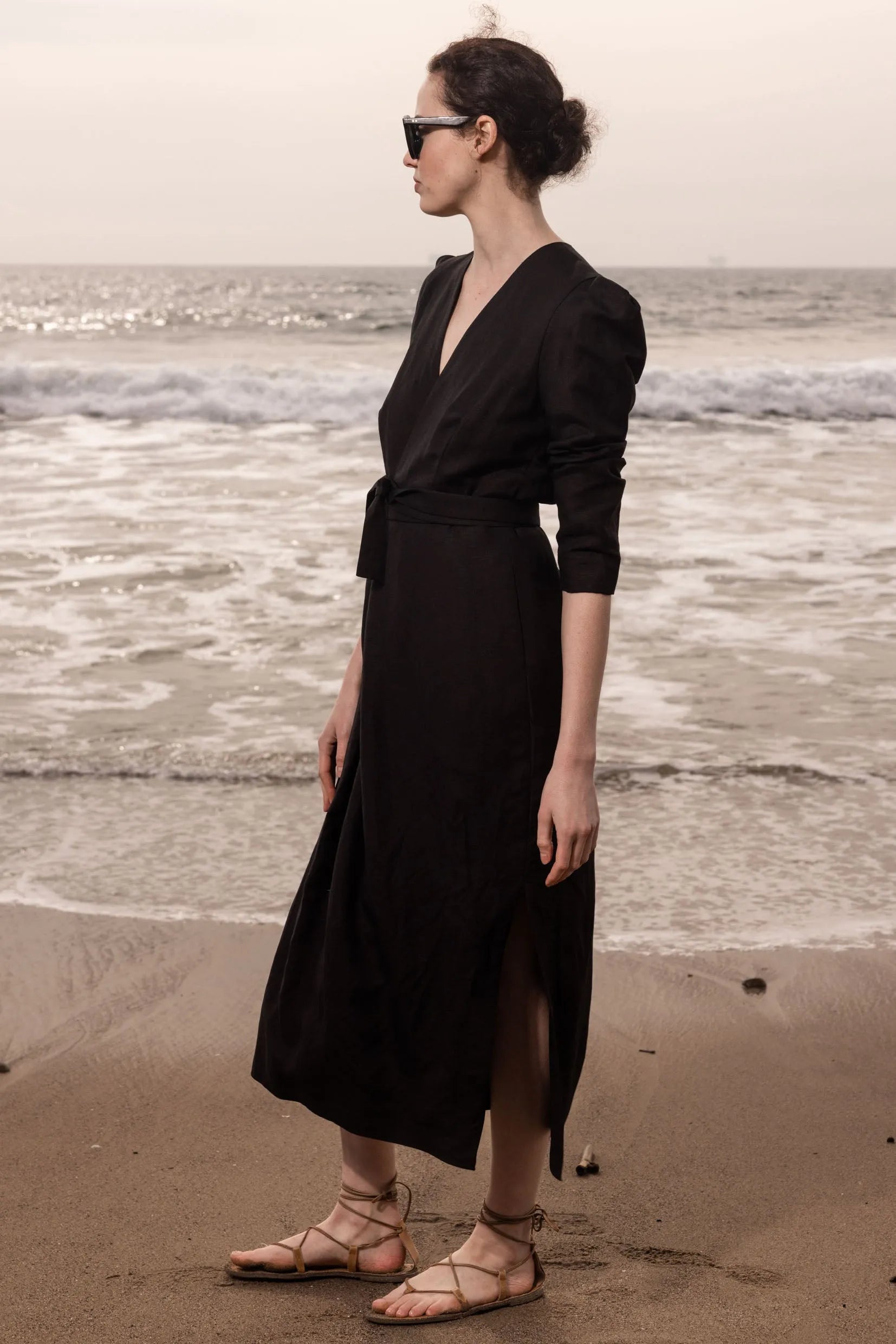 MILAN DRESS - BLACK - Heidi Merrick