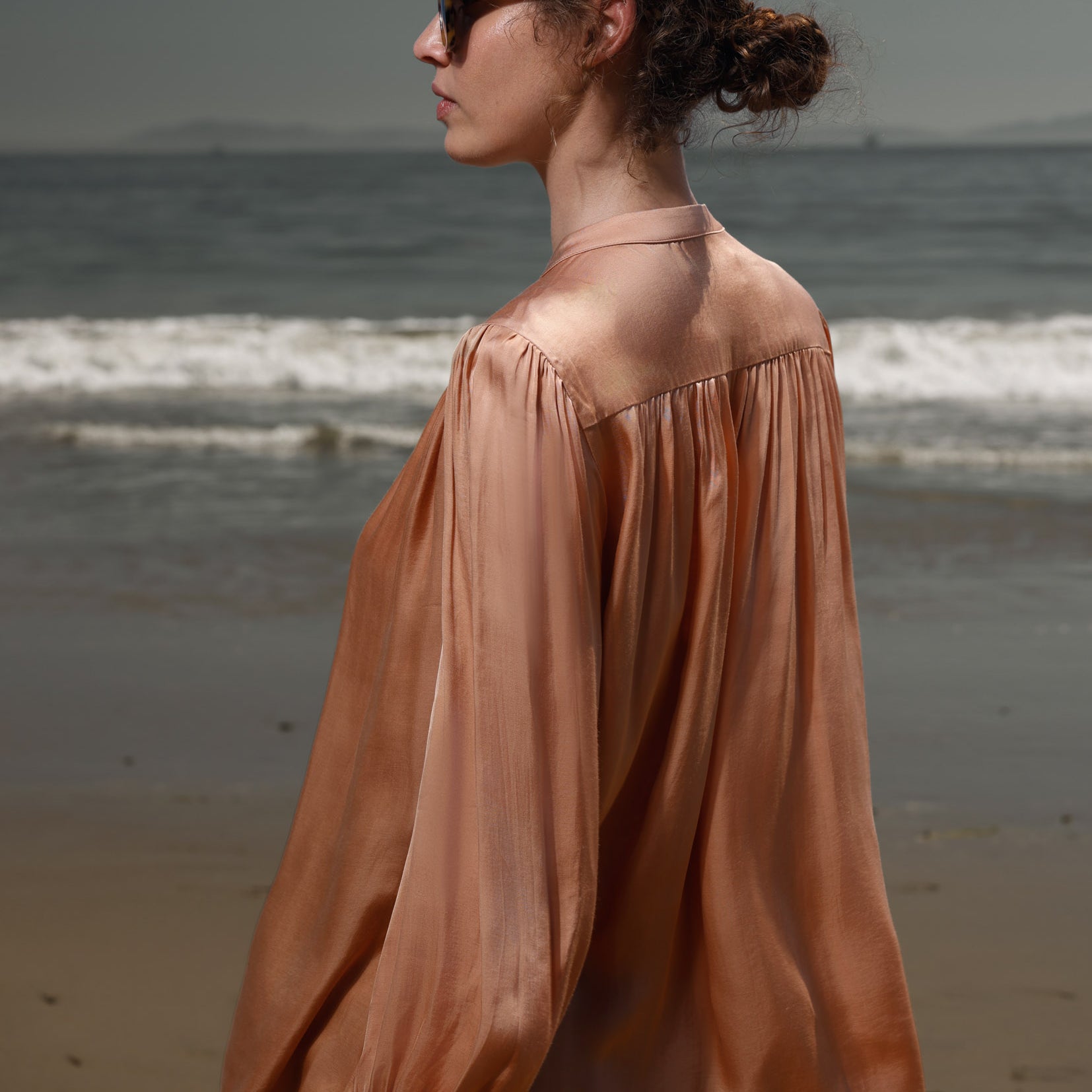 Farah Blouse - Toast - Heidi Merrick