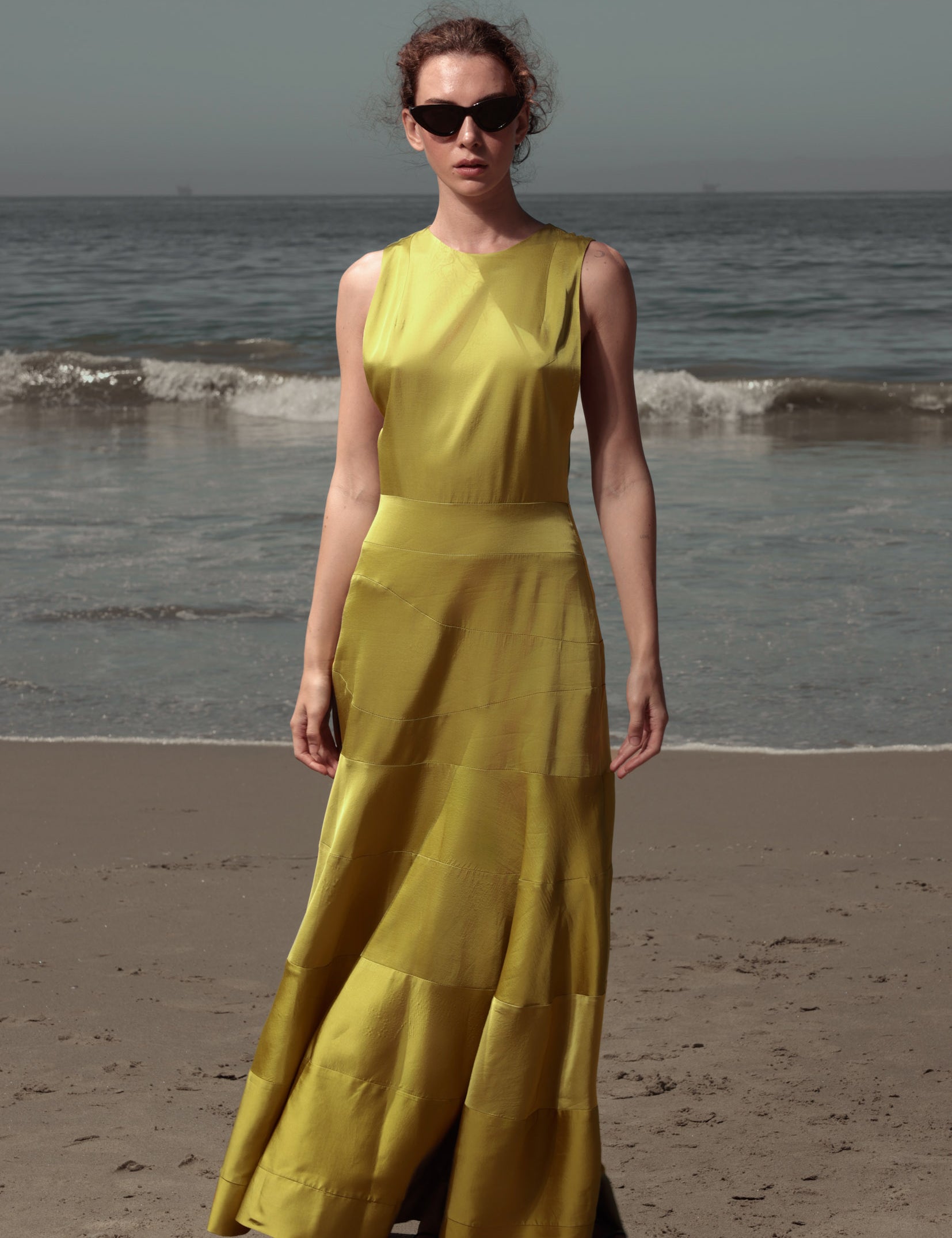Gale Gown - Chartreuse - Heidi Merrick