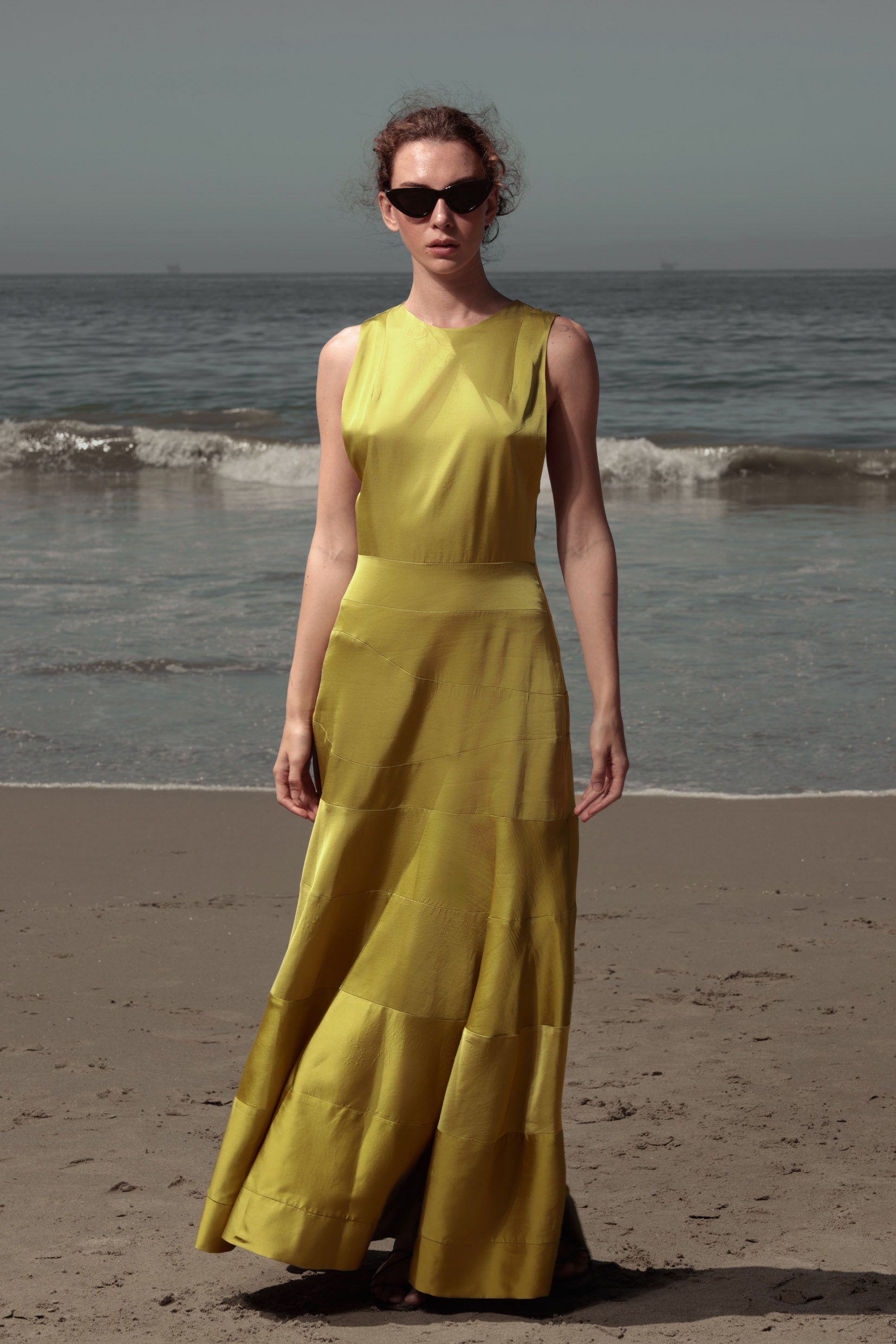 Gale Gown - Chartreuse - Heidi Merrick