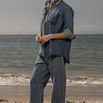 Lisi Top - Denim - Heidi Merrick