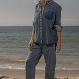 Lisi Top - Denim - Heidi Merrick