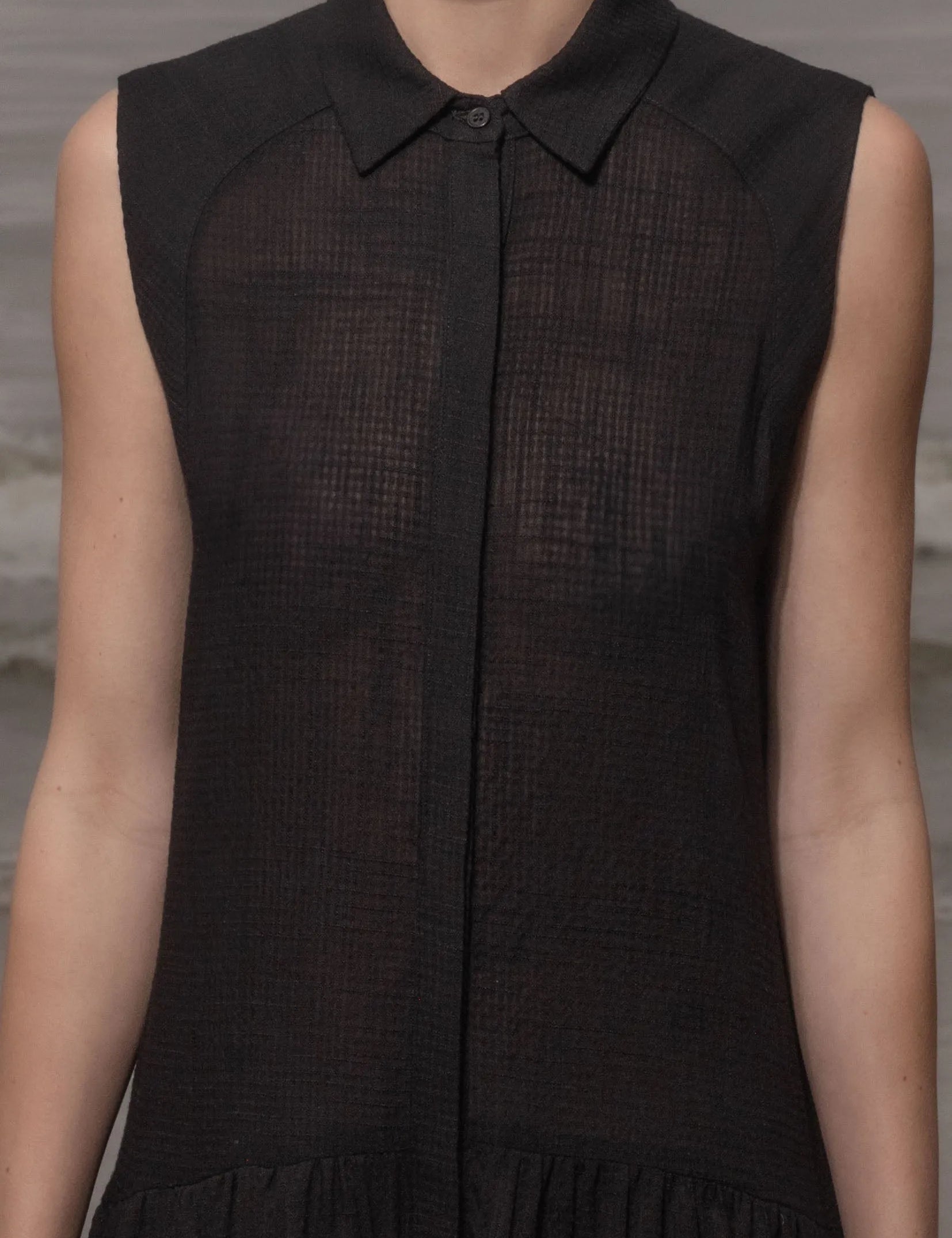 Provence Dress - Jacquard Gingham - Heidi Merrick