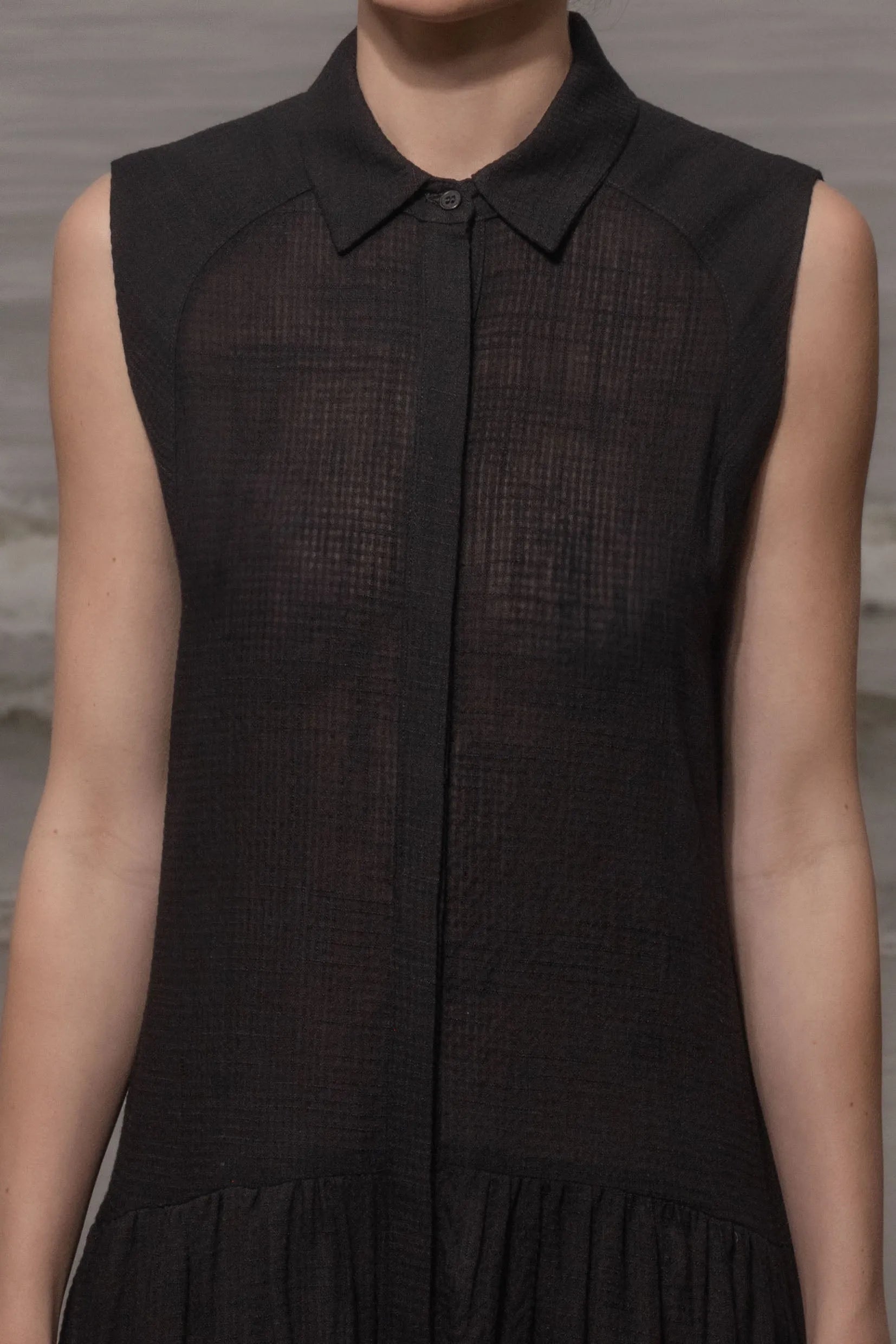 Provence Dress - Jacquard Gingham - Heidi Merrick