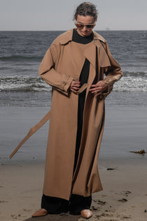 Fog Coat - Caramel Trench - Heidi Merrick