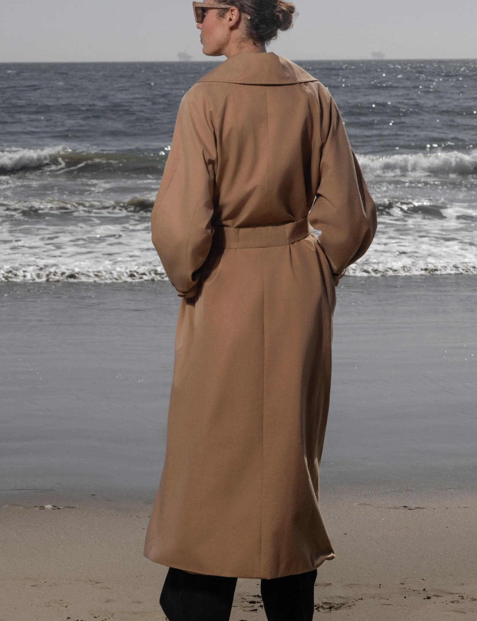 Fog Coat - Caramel Trench - Heidi Merrick