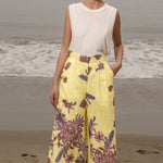 Flareup Trouser - Yellow Batik - Heidi Merrick