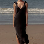 Marion Slip Dress - Black - Heidi Merrick