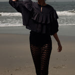 Moon Top - Noir - Heidi Merrick