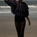 Moon Top - Noir - Heidi Merrick