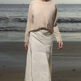 Gale Skirt - Champagne Moire - Heidi Merrick