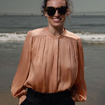 Farah Blouse - Toast - Heidi Merrick