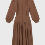 Barcelona Dress - Sable Gauze - Heidi Merrick