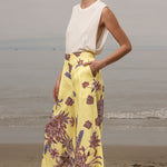 Flareup Trouser - Yellow Batik - Heidi Merrick