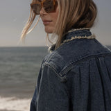 Lisi Top - Denim - Heidi Merrick