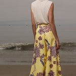 Flareup Trouser - Yellow Batik - Heidi Merrick