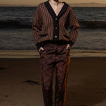 Bruno Pant - Candlelit Lace Moire - Heidi Merrick