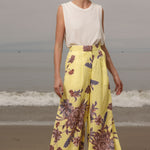 Flareup Trouser - Yellow Batik - Heidi Merrick