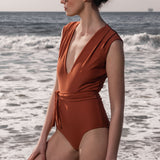 CAMELIA SUIT - RUST - Heidi Merrick