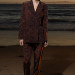 Bruno Pant - Candlelit Lace Moire - Heidi Merrick