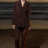 Mars Blazer - Candlelit Lace Moire - Heidi Merrick