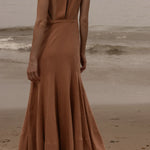 Windsor Gown - Blush Silk Noil - Heidi Merrick