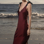 Marion Slip Dress - Burgundy - Heidi Merrick